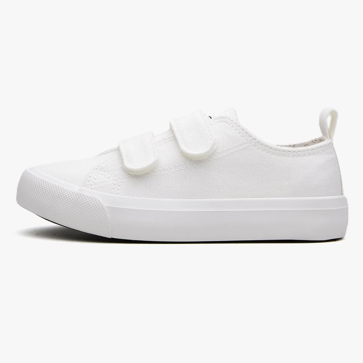 Hook Loop Canvas Sneakers for Girls and Boys Soft Fashion Shoes