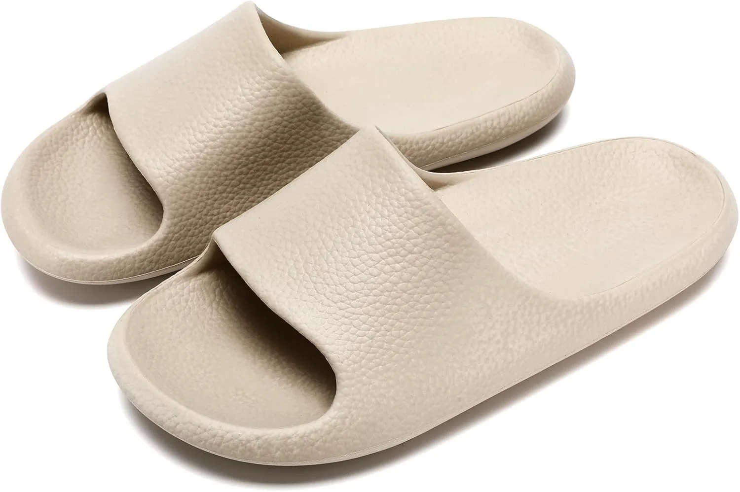 House Slides for Women Men, Quick Drying Shower Slippers, Waterproof Cloud Slides for Women Indoor, Soft Womens Slides Sandals Comfortable Arch Support