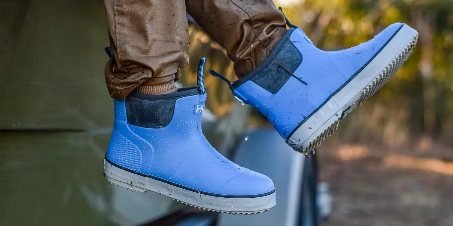HUK Kids Rogue Wave Shoe, High-Performance Fishing & Deck Boot for Youth