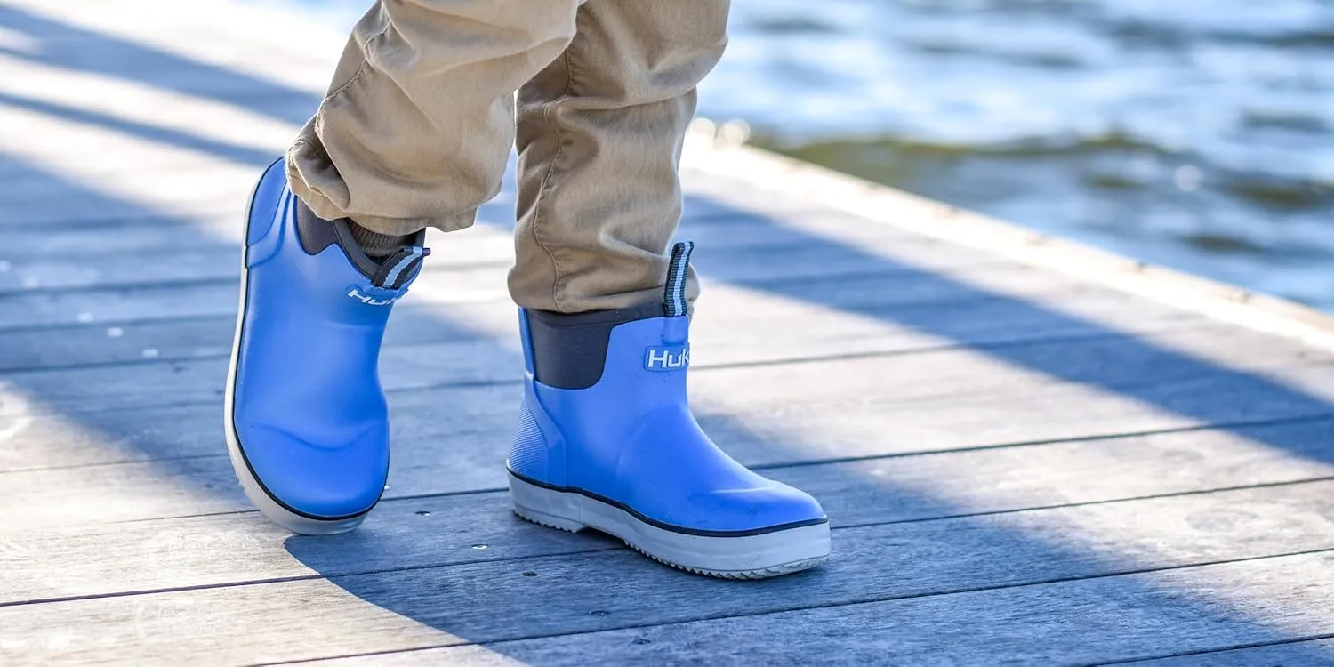 HUK Kids Rogue Wave Shoe, High-Performance Fishing & Deck Boot for Youth
