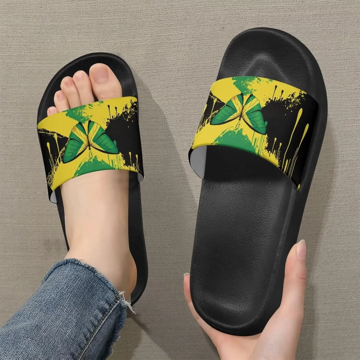 Increase Platform Flip Flops - Anti-Slip Outdoor Sandals for Beach, Pool, and Travel