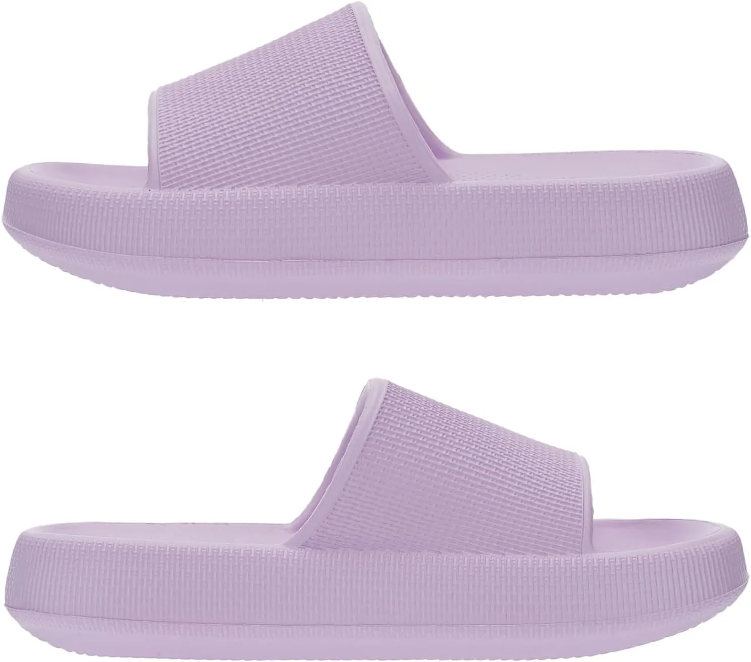 Joomra Pillow Slippers for Women and Men Non Slip Quick Drying Shower Slides Bathroom Sandals | Ultra Cushion | Thick Sole