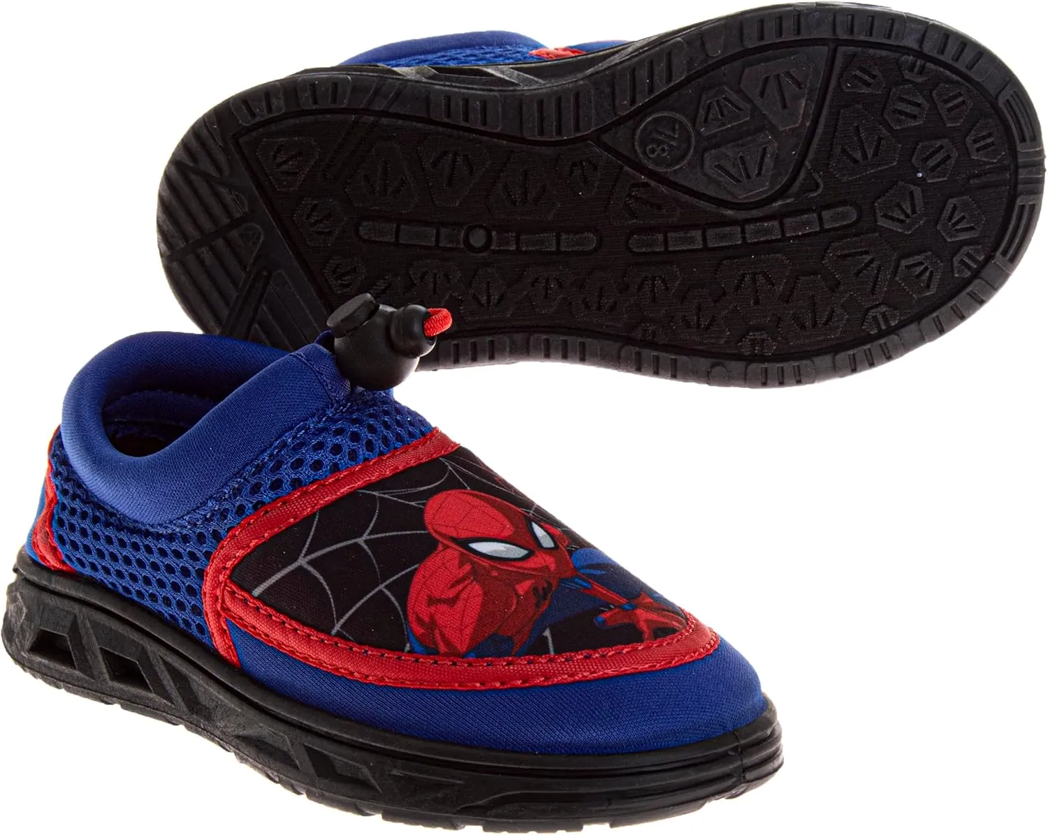 Josmo The Avengers Water Shoes - Spiderman Ironman Captain America Hulk Thor Pool Aqua Socks Slip On Quick Dry (5-10 Toddlers / 11-12 Little Kids)