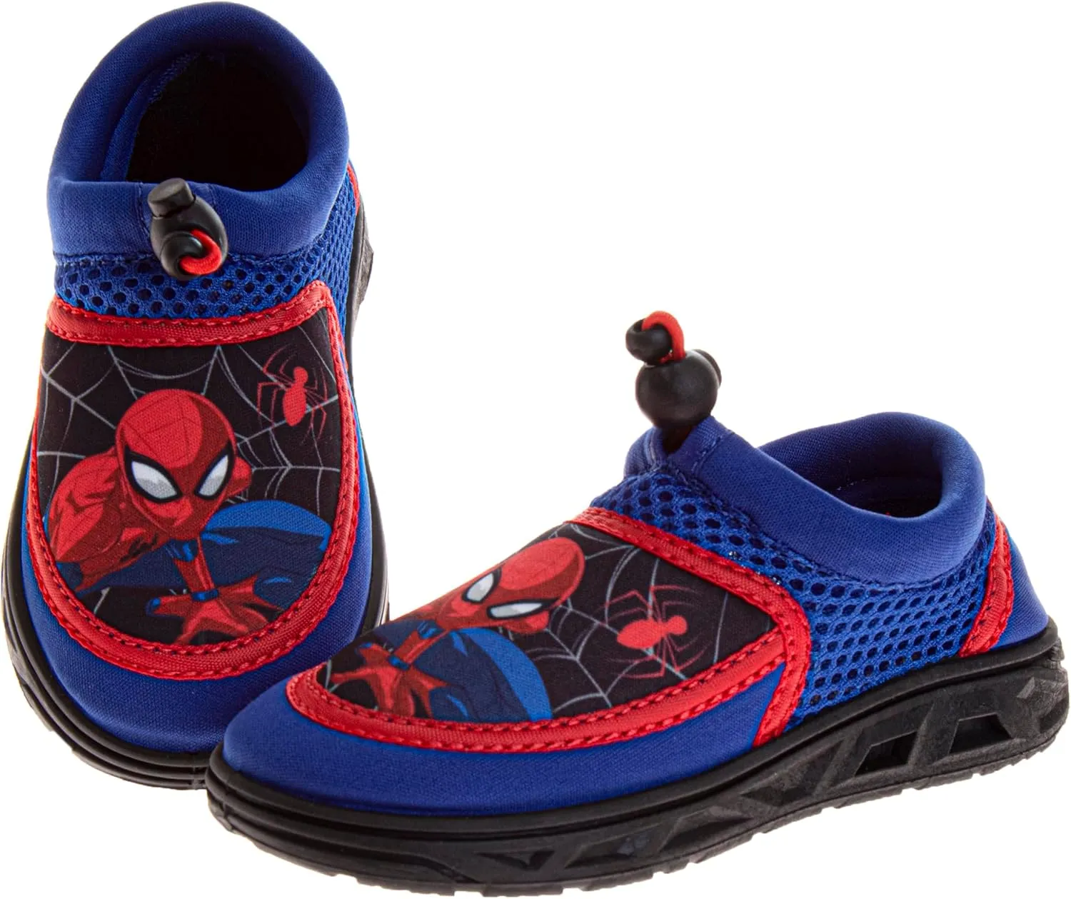 Josmo The Avengers Water Shoes - Spiderman Ironman Captain America Hulk Thor Pool Aqua Socks Slip On Quick Dry (5-10 Toddlers / 11-12 Little Kids)
