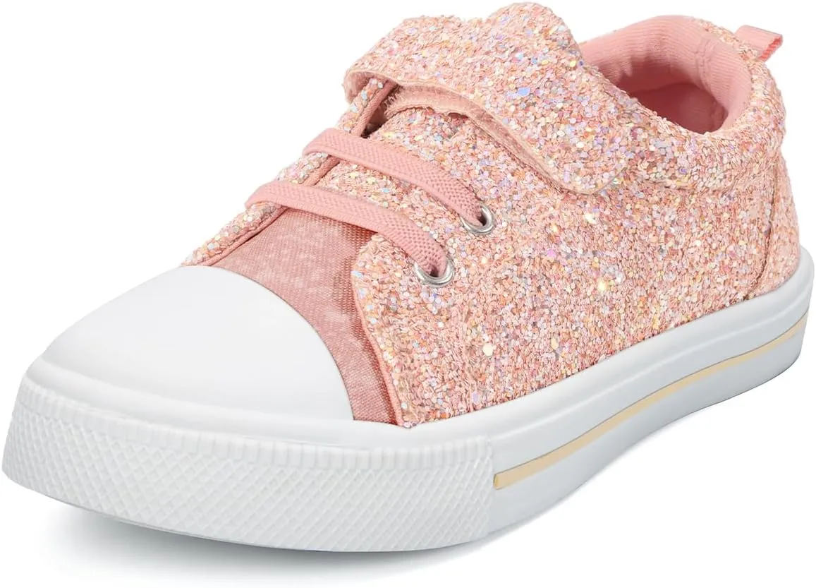 K KomForme Toddler Shoes Boys Girls Canvas Sneakers Size 4-13