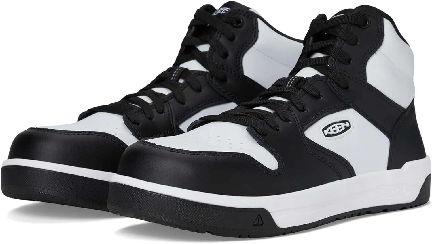 KEEN Utility Men's Overton Mid Height Composite Toe Lightweight Durable Work Sneakers