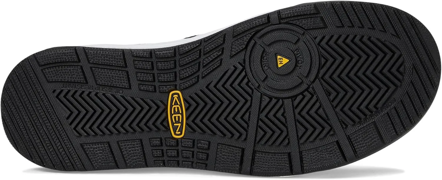 KEEN Utility Men's Overton Mid Height Composite Toe Lightweight Durable Work Sneakers
