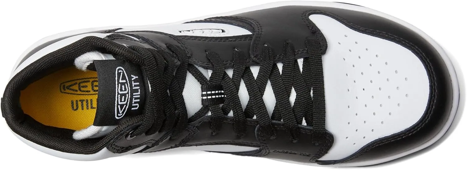 KEEN Utility Men's Overton Mid Height Composite Toe Lightweight Durable Work Sneakers