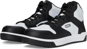 KEEN Utility Men's Overton Mid Height Composite Toe Lightweight Durable Work Sneakers