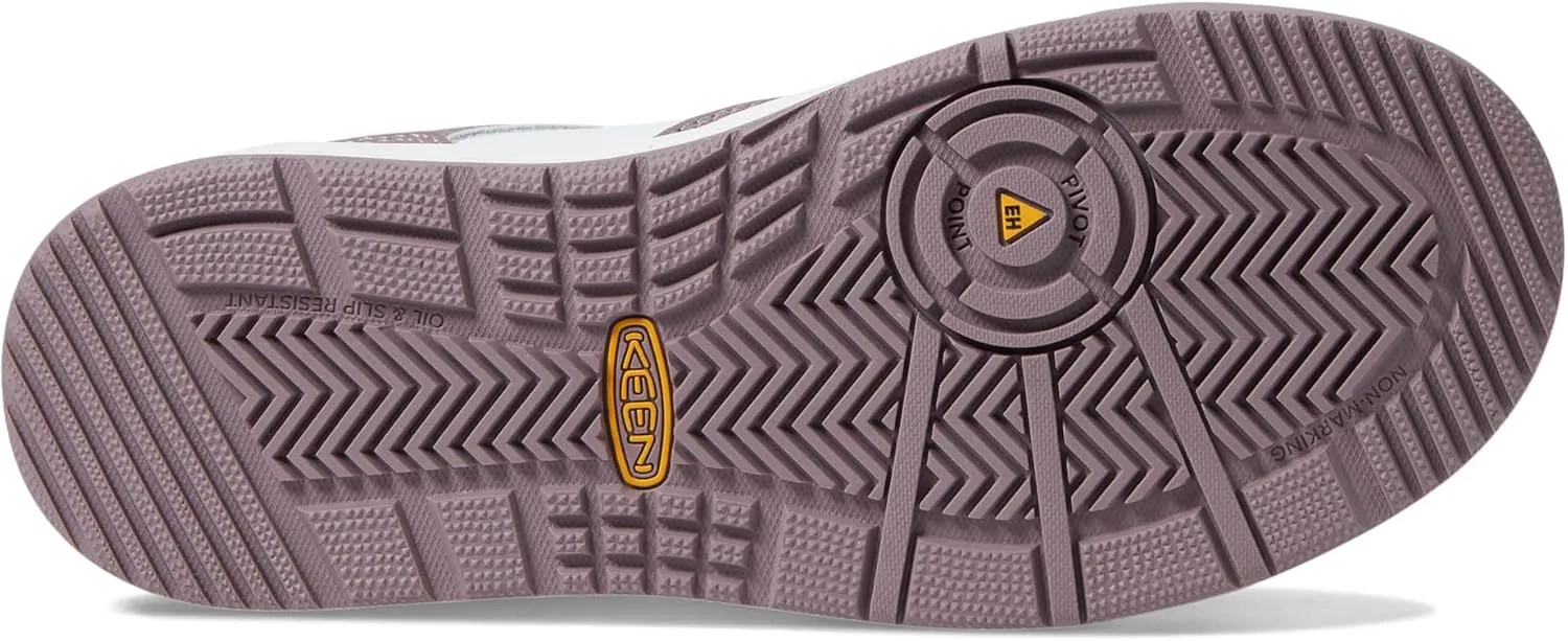 KEEN Utility Women's Overton Low Height Composite Toe Lightweight Durable Work Sneakers