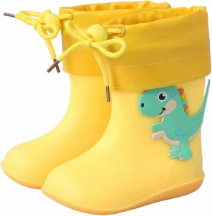 Kids Rain Boots Toddler Rain Shoes Children Waterproo𝐟 Boots For Boys Girls Infant Rain Boots Rain Boots Toddler Girl