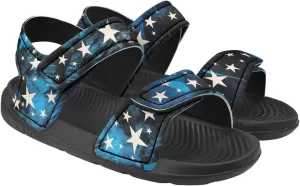 Kids Sandals Cartoon Non-Slip Athletic Sandals for Hiking/Beach, Adjustable Hook and Loop