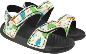 Kids Sandals Cartoon Non-Slip Athletic Sandals for Hiking/Beach, Adjustable Hook and Loop
