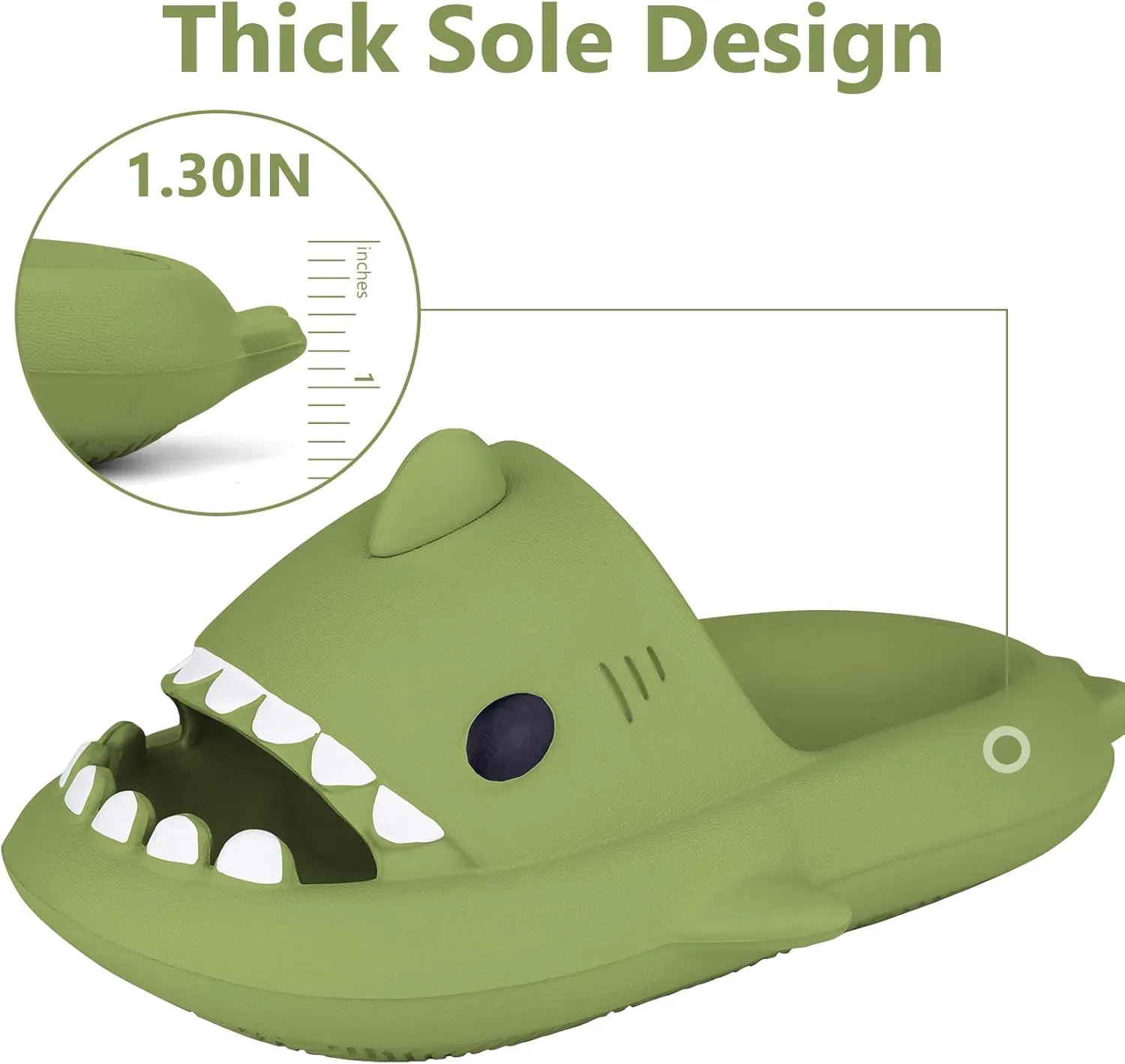 Kids Shark Cloud Slides | Toddler Boys Girls Shower Slippers | Boys Girls Cute Cartoon Fish Flip Flops | Beach Pool Home Sandals | Quick Dry Non-Slip