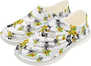 Kids Water Shoes, Beauty Slip-On Shoes, Garden Clogs for Girls,Lightweight Non-Slip Quick Dry Beach Sandals