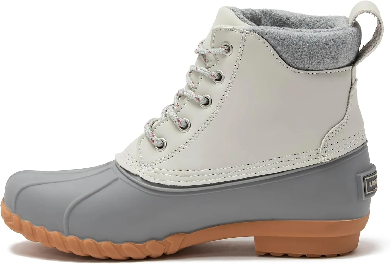 Lands' End Dakota Insulated Womens Duck Boots - Waterproof Snow or Rain Boots Women - Black, Brown, or Grey Winter Boots for Women Size 6 to 11