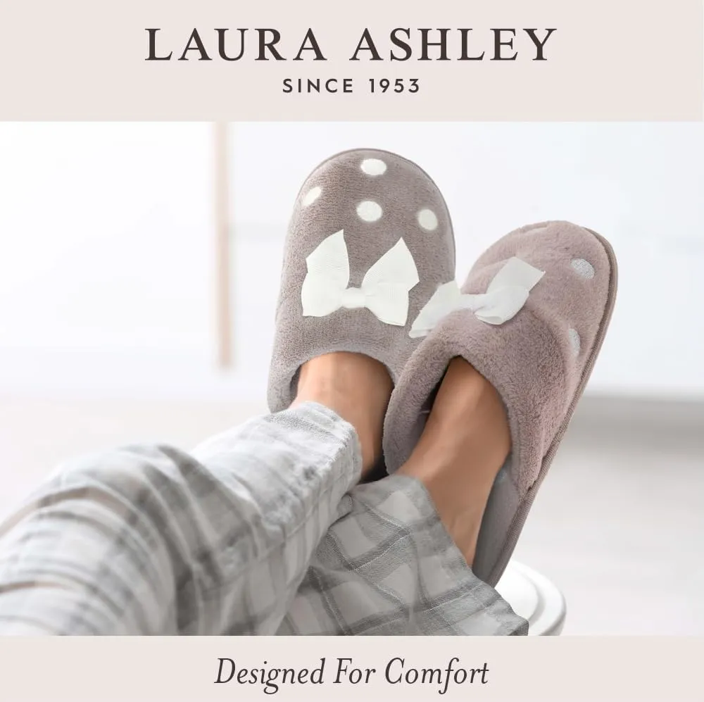 Laura Ashley Women's Rain Boots, Mid Cut Rubber Rain Boots for Women - Waterproof Ankle Boots for Ladies