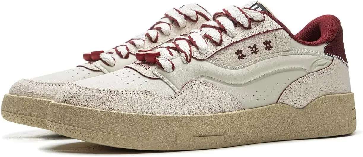 LI-NING 001 BTC Series Men Classic Retro Sneakers Casual Trendy Style Sports Shoes AGCS023 AGCU053 AGCV019