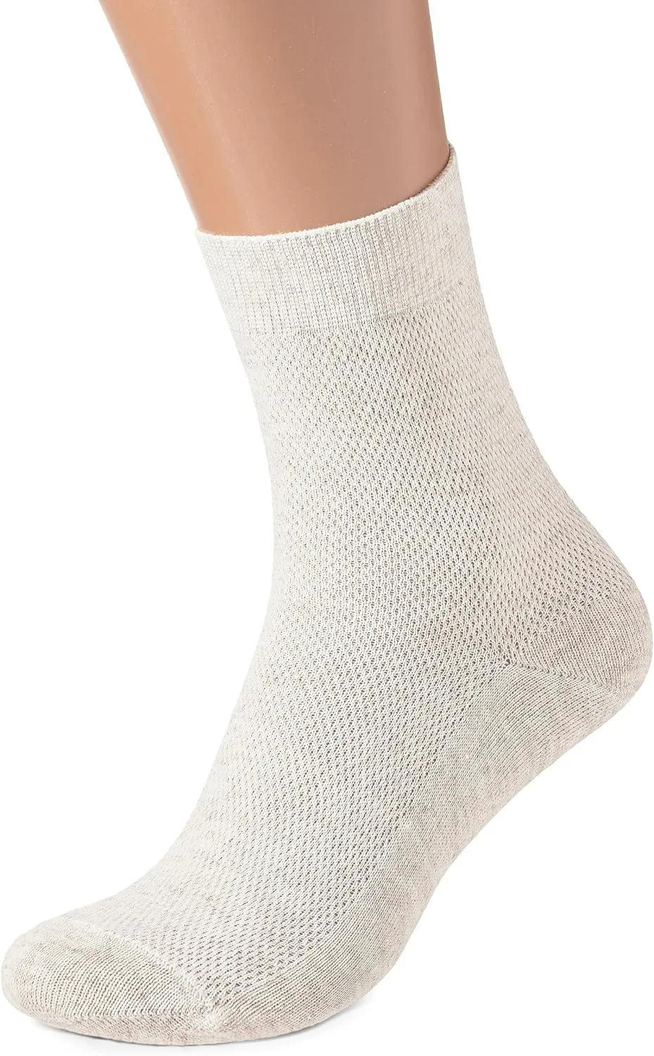 LuxWeave™ Men's Fine Mesh-Knitted Thin Breathable Linen Socks