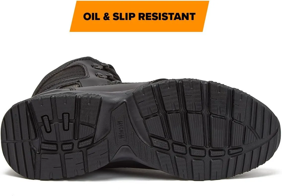 MAGNUM Men's Bragg Waterproof Tactical Boots for Men, Mens Military Hiking Boots, Breathable Light Weight Work Boots for Men