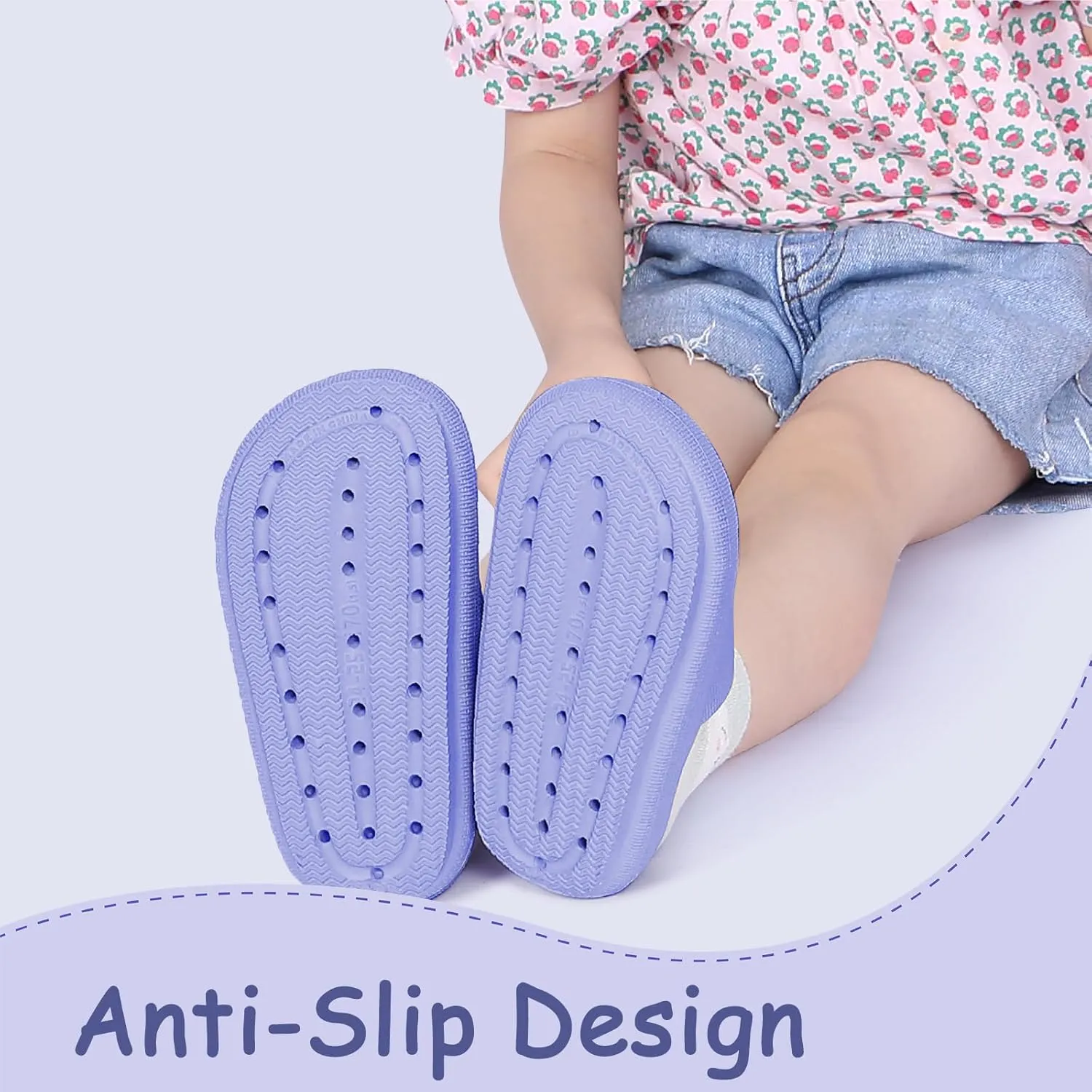 Menore Cloud Slides for Kids Shower Beach Slippers Boys Girls Bathroom Thick Sole Pillow Slippers Summer Non-Slip Pool Sandals