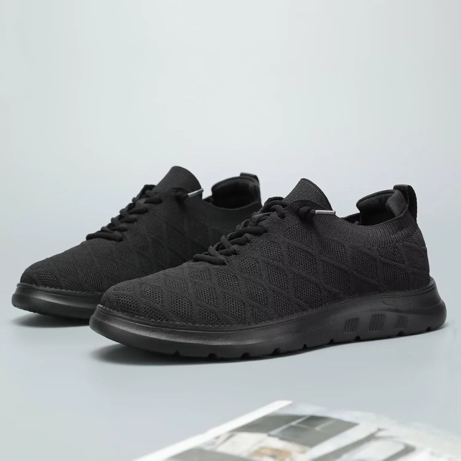 Mens Casual Dress Oxfords Shoes Fashion Mesh Work Business Walking Sneakers Comfortable Lightweight Soft Sole
