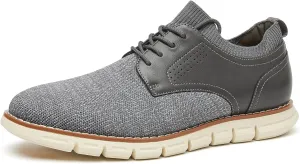 Men's Lightweight Dress Sneakers Casual Dress Shoes Comfortable Oxford Shoes for Business Work Office Walking