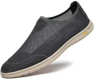 Men's Ultra Light Non Slip Hollow Shoes Breathable Mesh Fashion Sneakers Comfortable Lightweight Soft Sole