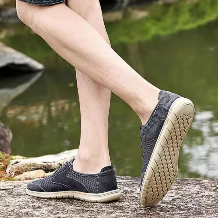 Men's Ultra Light Non Slip Hollow Shoes Breathable Mesh Fashion Sneakers Comfortable Lightweight Soft Sole