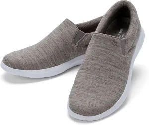 Merinos Women's Slip On Fashion Sneakers, Slide on Casual Shoe, Made with Australian Wool, Lightweight & Durable Tennis Shoes