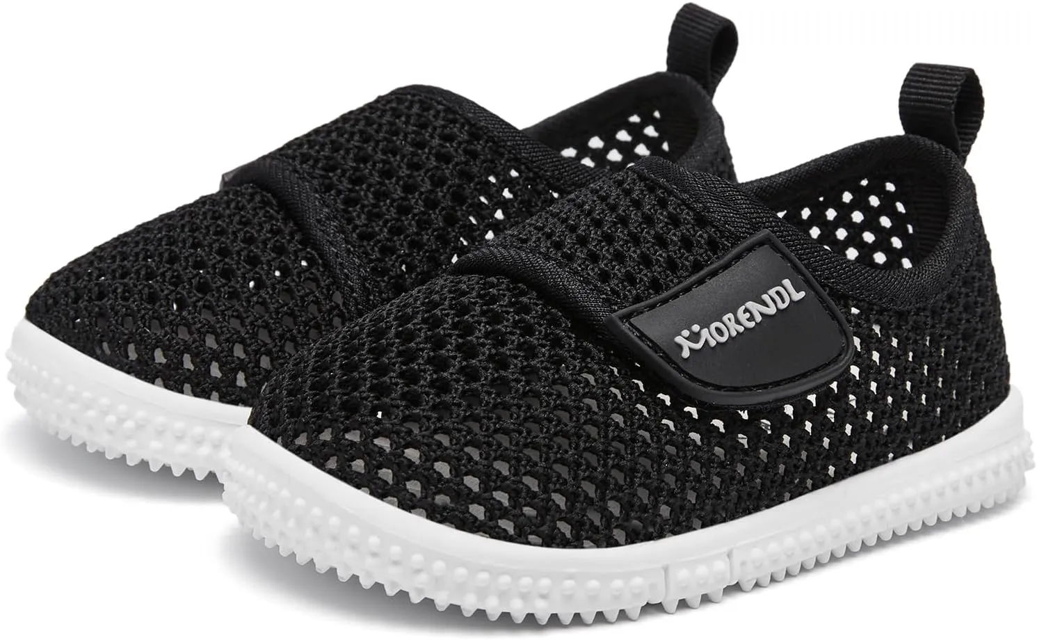 MORENDL Toddler Water Shoes Baby Breathable Mesh Non-Slip Sandals Quick Dry Lightweight Beach Barefoot Shoes