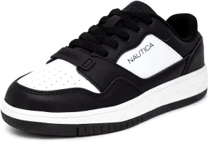 Nautica Boys Low-Top Sneakers, Basketball Tennis Shoes for Kids, Outdoor School Running Shoes - Sizes for Big Kid/Little Kid