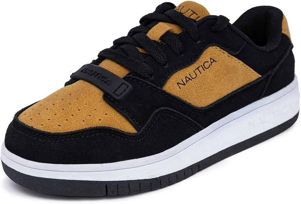 Nautica Boys Low-Top Sneakers, Basketball Tennis Shoes for Kids, Outdoor School Running Shoes - Sizes for Big Kid/Little Kid
