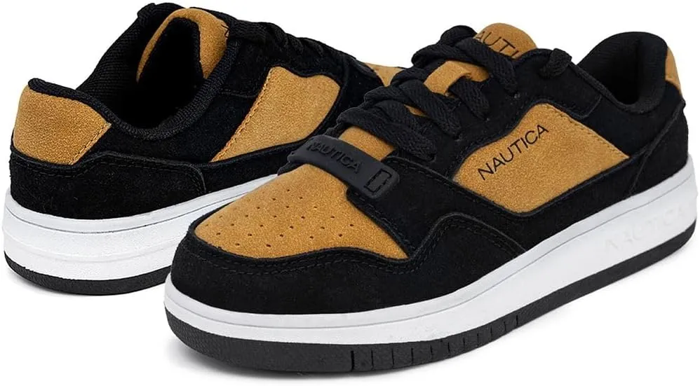 Nautica Boys Low-Top Sneakers, Basketball Tennis Shoes for Kids, Outdoor School Running Shoes - Sizes for Big Kid/Little Kid