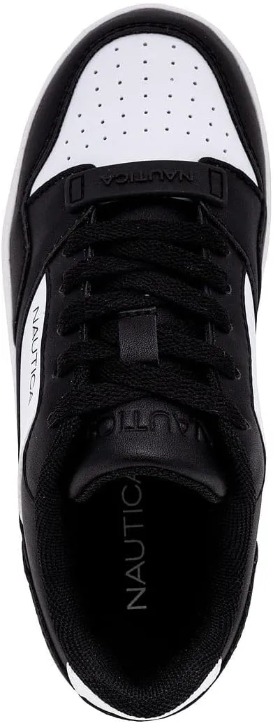 Nautica Boys Low-Top Sneakers, Basketball Tennis Shoes for Kids, Outdoor School Running Shoes - Sizes for Big Kid/Little Kid