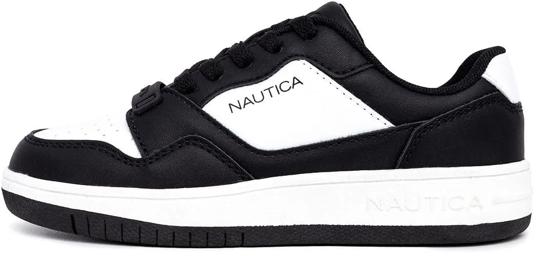 Nautica Boys Low-Top Sneakers, Basketball Tennis Shoes for Kids, Outdoor School Running Shoes - Sizes for Big Kid/Little Kid