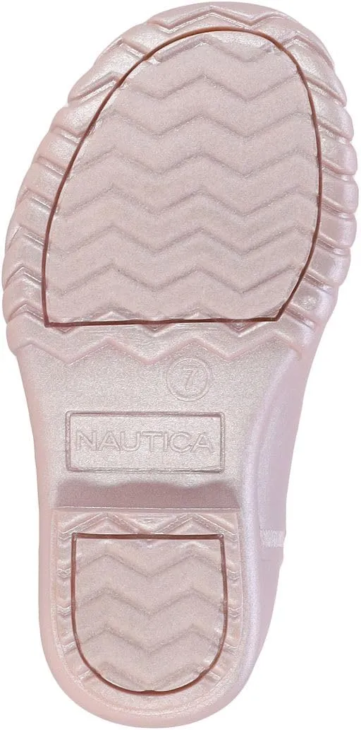 Nautica Kids Boys & Girls Duck Boots Kids Waterproof Rain Snow Boots Insulated Winter Boots (Toddler/Little/Big Kid)