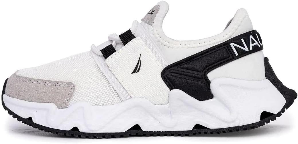 Nautica Kids Running Sneakers | Comfortable Shoes for Boys and Girls | Sizes for Big & Little Kids -(Lace-Up/Bungee) Manalapin