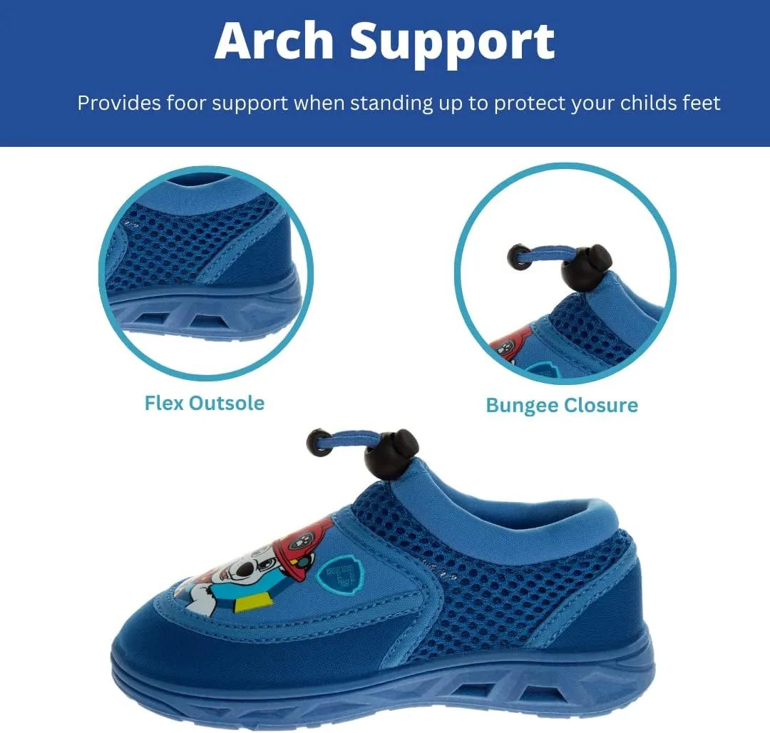 Nickelodeon Kids Paw Patrol Water Shoes - Slipon Quick Dry Pool Aqua Socks (Toddler-Little Kid)