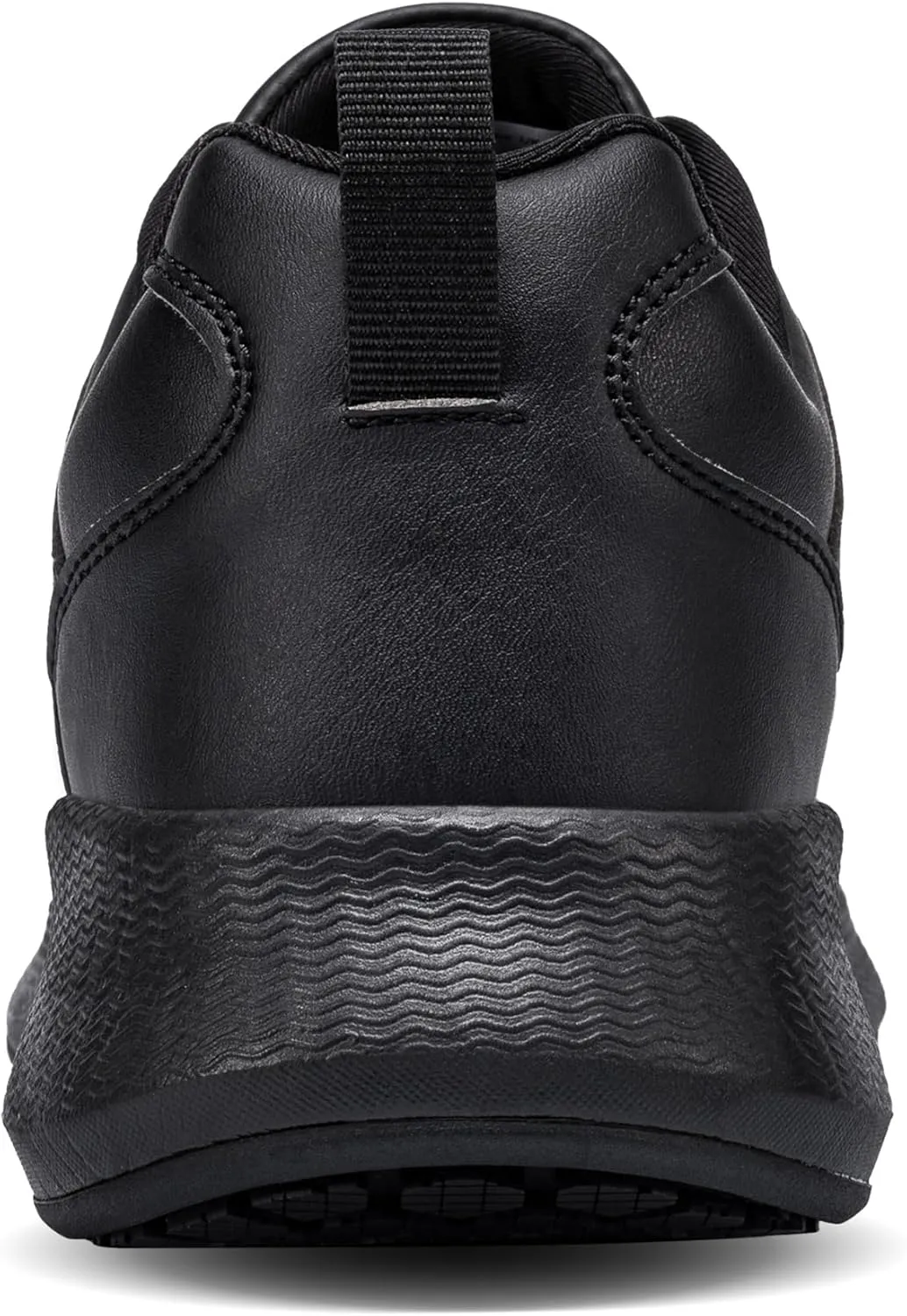 Non Slip Work Shoes for Women Food Service Lightweight Waterproof Kitchen Chef Shoe Restaurant Walking Sneakers Nursing Slip Resistant Footwear, Black