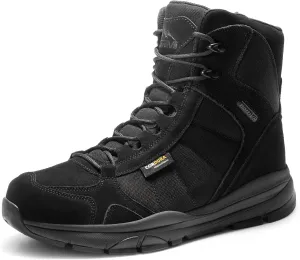 NORTIV 8 Men's Lightweight Military Tactical Work Boots Outdoor Hiking Motorcycle Combat Boots