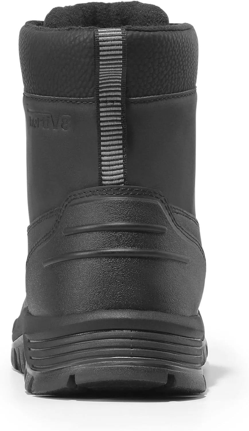 NORTIV 8 Mens Winter Boots Lightweight Casual Waterproof Slip Resistance Work Boot