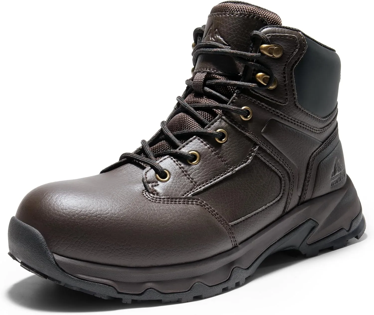NORTIV 8 Steel Toe Boots for Men Safety Construction Work Boots,Waterproof
