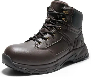 NORTIV 8 Steel Toe Boots for Men Safety Construction Work Boots,Waterproof