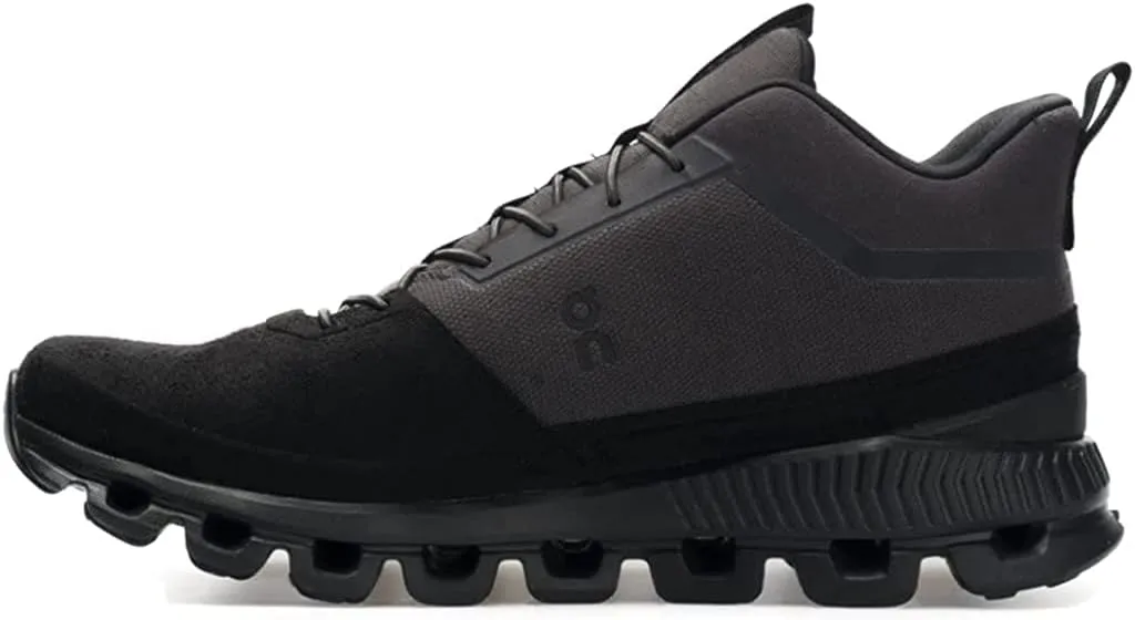 On Men's Cloud Hi Sneakers, Eclipse/Black, 12