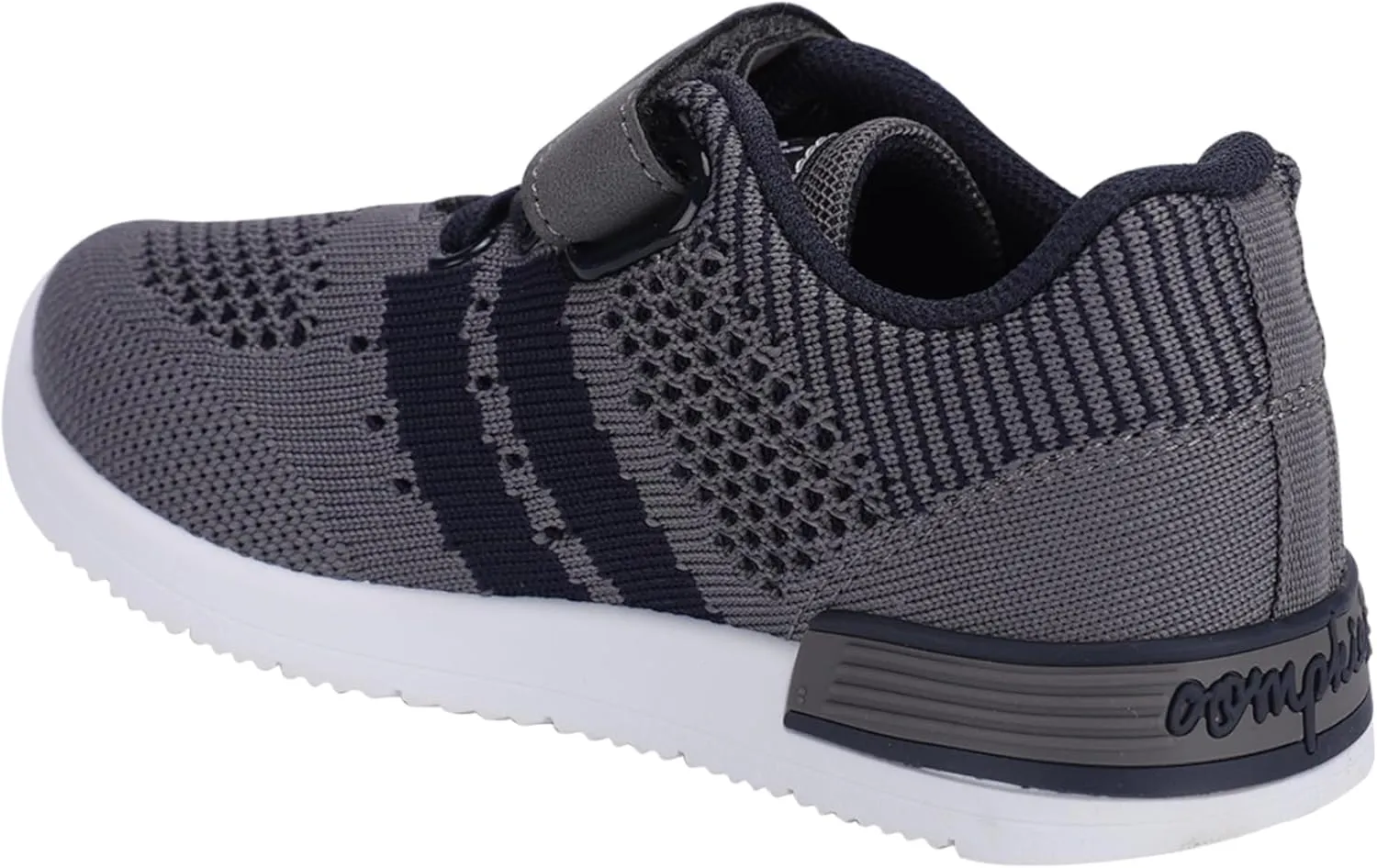 Oomphies Wynn Boys Athletic Sneakers – Breathable Knit Upper, Hook & Loop Closure, Cushioned Insole & Lightweight Design