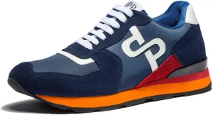 OPP Men's Fashion Sneakers Casual Lace-up Suede Leather Shoes Running Athletic Tennis Sports Gym