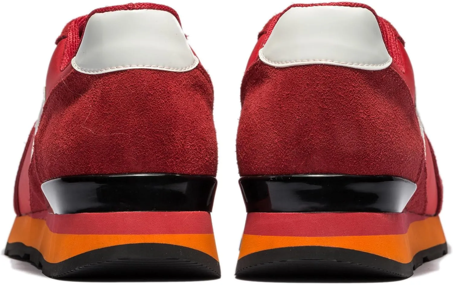 OPP Men's Fashion Sneakers Casual Lace-up Suede Leather Shoes Running Athletic Tennis Sports Gym