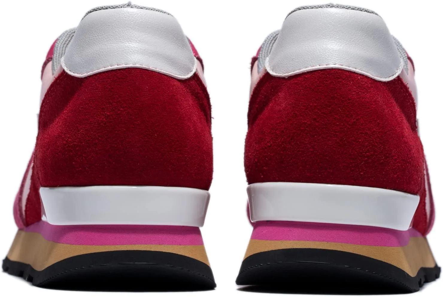OPP Women Fashion Sneakers Casual Lace-up Suede Leather Athletic Tennis Sports Gym Running Shoes Women