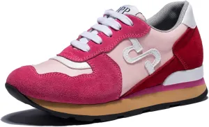 OPP Women Fashion Sneakers Casual Lace-up Suede Leather Athletic Tennis Sports Gym Running Shoes Women